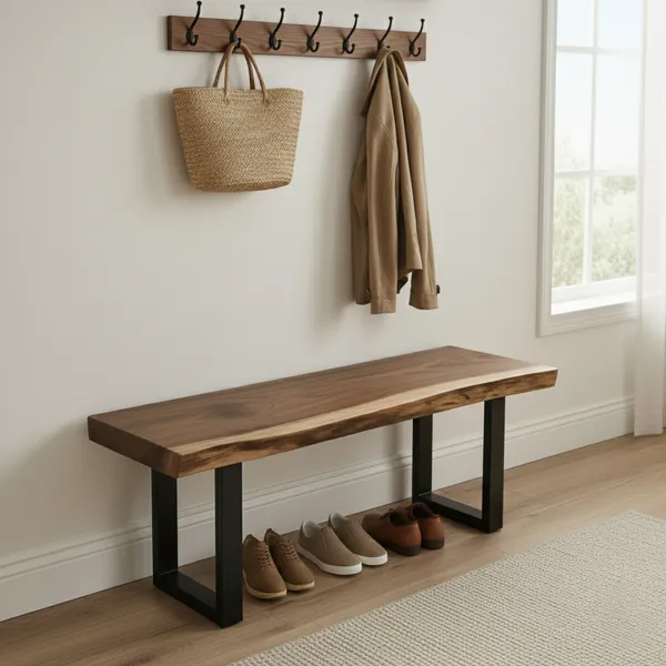 Rustic_Live_Edge_Wooden_Bench_|_Industrial_Style_Dining_or_Entryway_Seating_|_Solid_Hardwood_Bench_with_Metal_Legs_|_Natural_Wood_Finish
