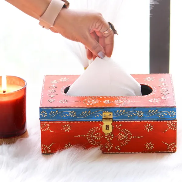 Orange_Orange_Tissue_Box_With_Cone_Work