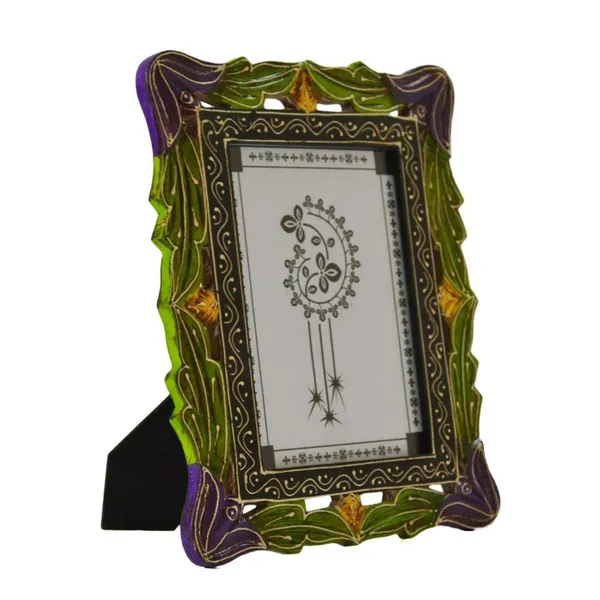 Multicolor_Embossed_Carved_Photo_Frame_Designer_-_Purple_5X7_Inch_For_Gift_And_Decor_|Gift_For_Sister,_Brother,_Mother,_Father
