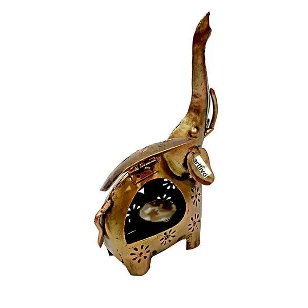 Golden_Elephant_Tea_Light_Holder