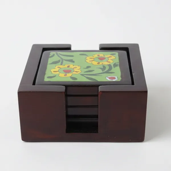 Ceramic_Coasters_Set_with_Wooden_Holder_|_Floral_Design_Drink_Coasters_|_Decorative_Tableware