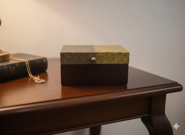 Dual-Tone_Etched_Brass_&_Wood_Trinket_Box