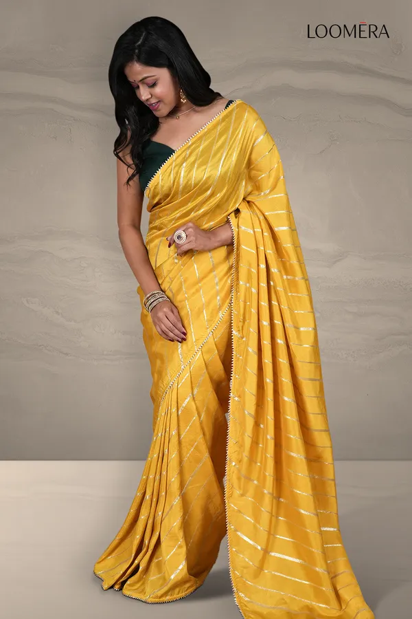 Mustard_Yellow_Saree_With_Elegant_Golden_Zari_Weave