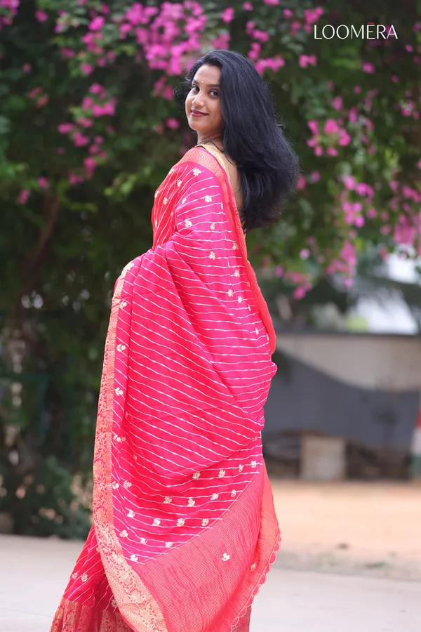 Ombre_Modal_Silk_Saree_With_Gota_Patti