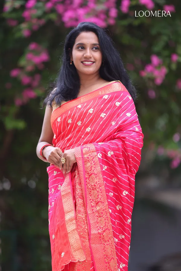 Ombre_Modal_Silk_Saree_With_Gota_Patti