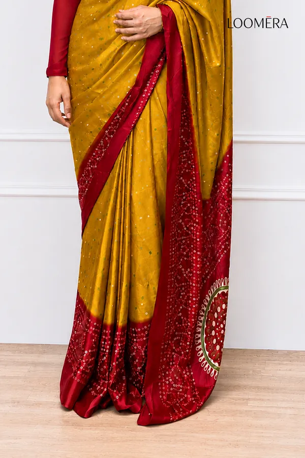 Red_n_Mustard_Yellow_Bandhani_Saree