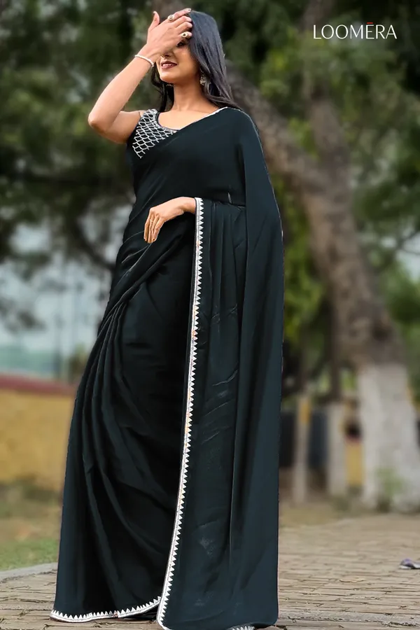 Black_Satin_Saree_With_Stone_Work