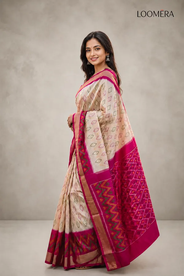 Pochampalli_Ikkat_Print_Art_Silk_Saree