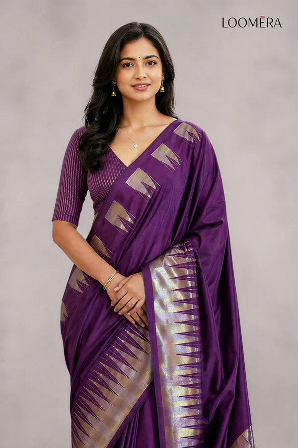 Purple_Soft_Silk_Saree