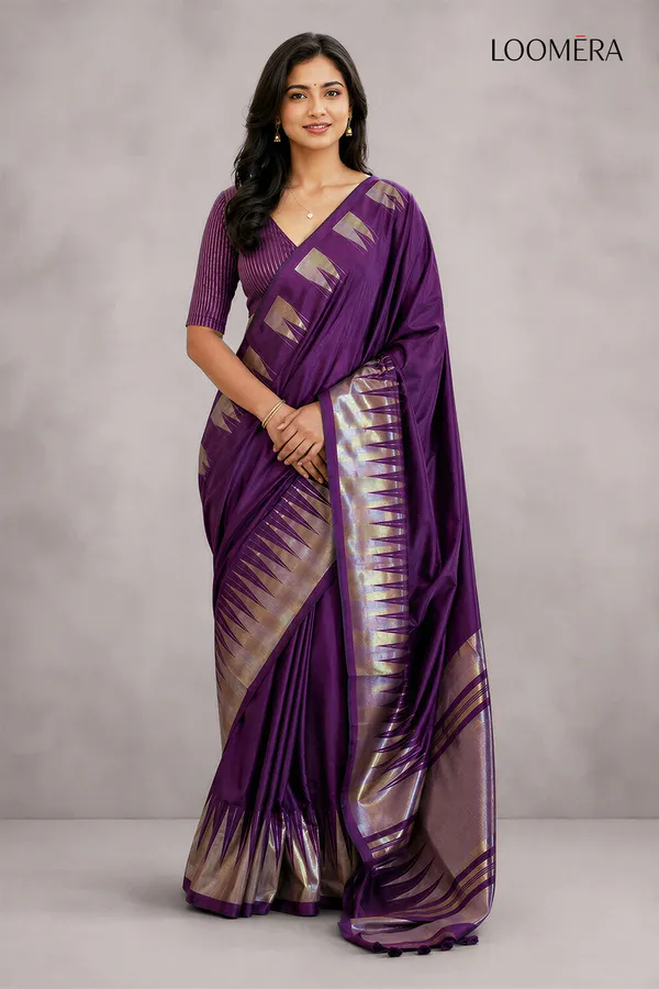 Purple_Soft_Silk_Saree