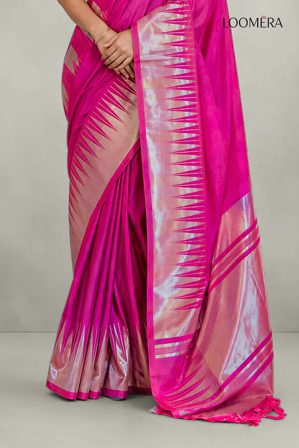 Magenta_Soft_Silk_Saree