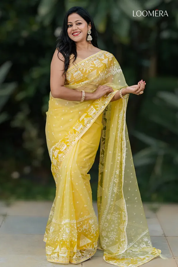 Light_Yellow_Organza_Saree_With_Embroidery