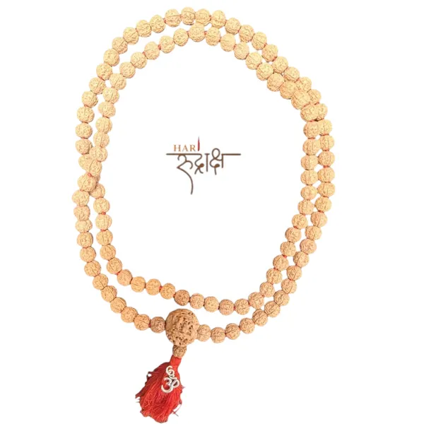 5_Mukhi_Rudraksha_Pathri_Mala_With_Pendant
