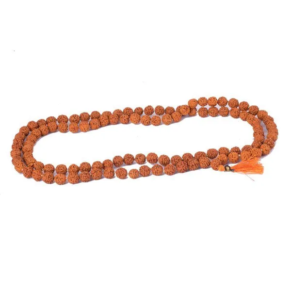5_Mukhi_Rudraksha_Mala_Certified_8Mm