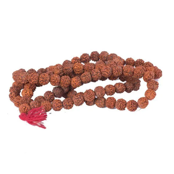 5_Mukhi_Rudraksha_Mala_Certified_8Mm