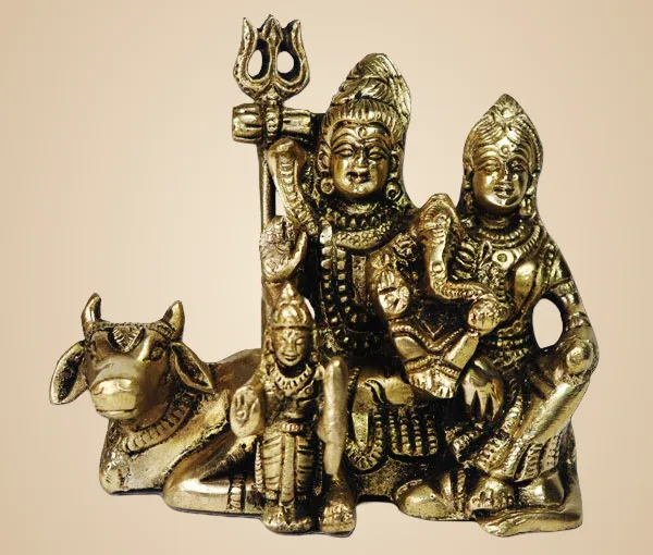 Shiv_Parivar_Pure_Brass_Idol