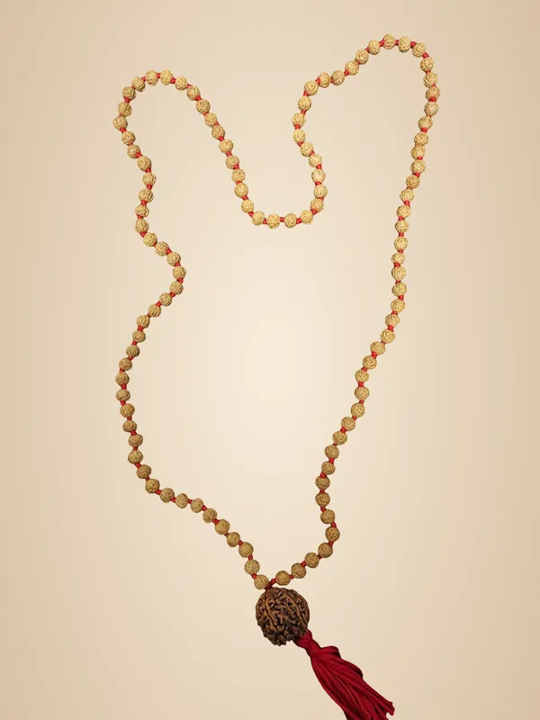 5_Mukhi_Chikna_Pathri_Mala_With_7_Mukhi_Nepal_Rudraksha