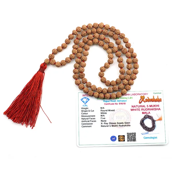 5_Mukhi_Pathri_Rudraksha_Mala