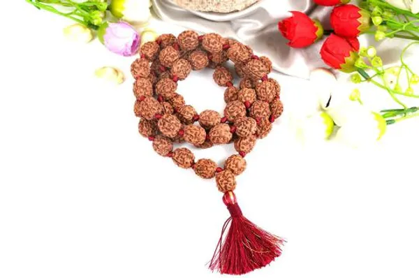 4_Mukhi_Rudraksha_Mala_Indonesain