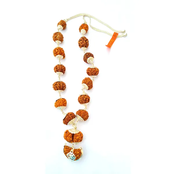 1_To14_Mukhi_Nepal_Siddha_Unisex_Mala_With_Gauri_Shankar_Rudraksha
