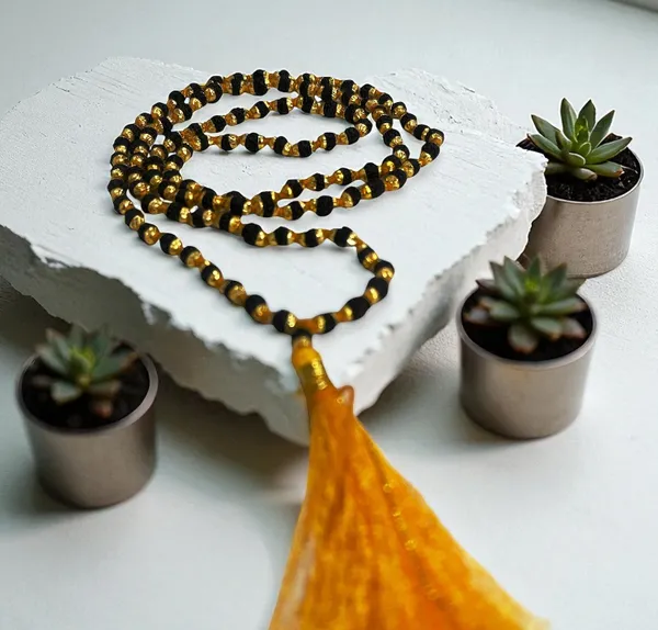 5_Mukhi_Rudraksha_Metal_Mala