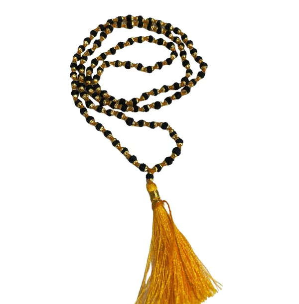 5_Mukhi_Rudraksha_Metal_Mala