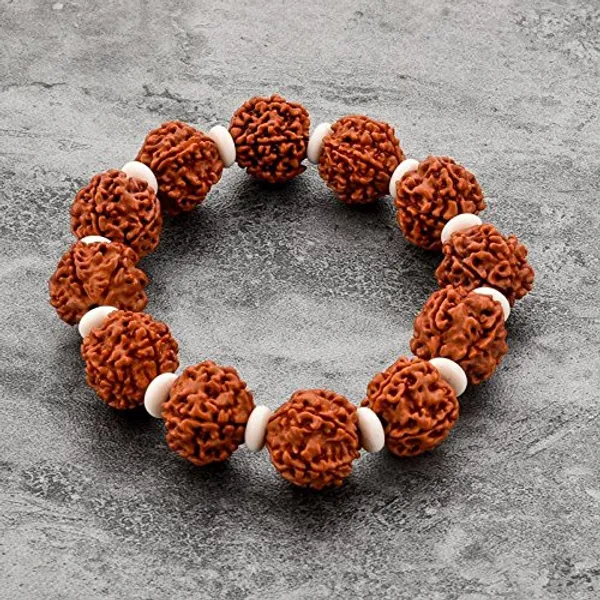 Charming_5_Mukhi_Rudraksha_&_Parad_Beads_Bracelet