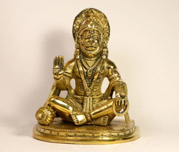 Hanumanji_Pure_Brass_Idol
