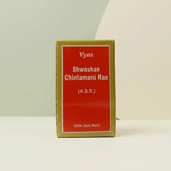 Vyas_Shwaskas_Chintamani_Ras_Swarna_Moti_Yukt_10_Tablets_Pack_Of_1