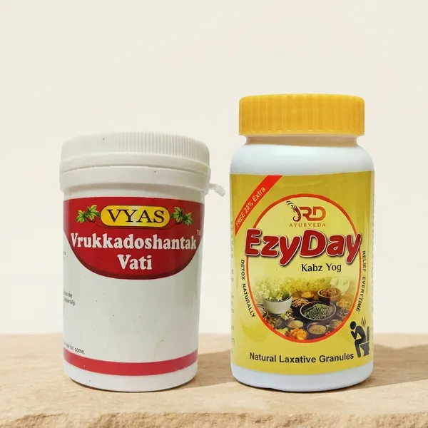 Vyas_Vrukkadoshantak_Vati_100_Tabs_And_Ezyday_Kabz_Yog_120_Gm