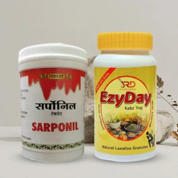 Sarponil_Tablet_50_Tab_And_Ezyday_Kabz_Yog_120_Gm
