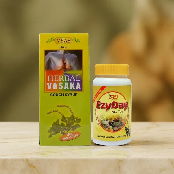 Herbal_Vasaka_Cough_Syrup_450_Ml_And_Ezyday_Kabz_Yog_120_Gm