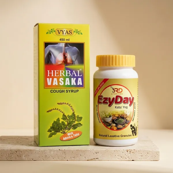 Herbal_Vasaka_Cough_Syrup_450_Ml_And_Ezyday_Kabz_Yog_120_Gm