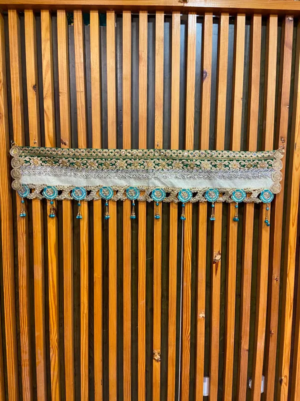 Dark_Green_Mix_Cotton_Toran_For_Home_Decor