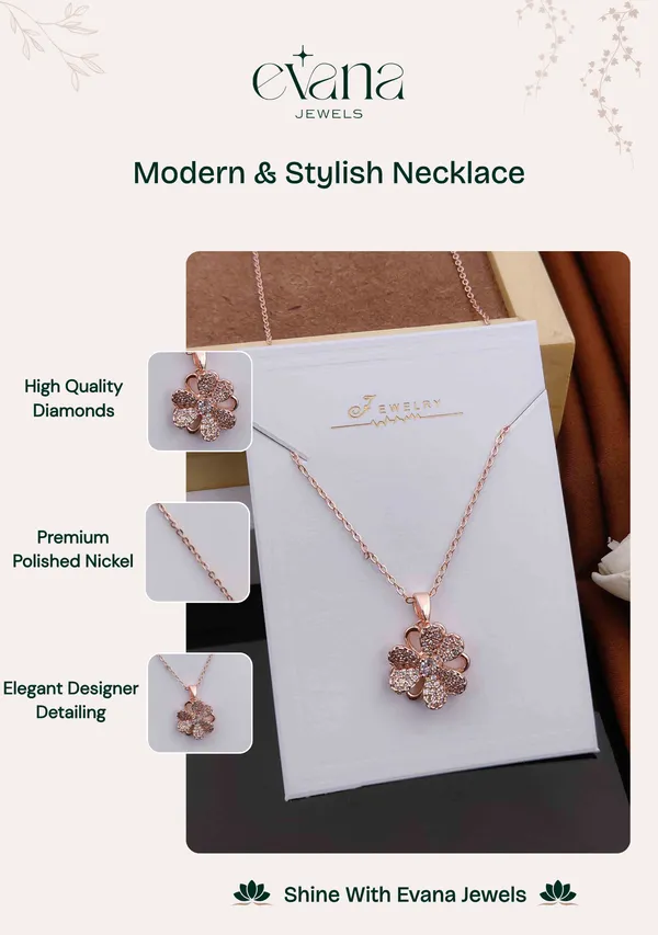 Gold_And_Pink_Premium_Alloy_Necklace_For_Women