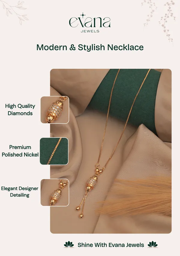 Gold_And_White_Premium_Alloy_Necklace_For_Women