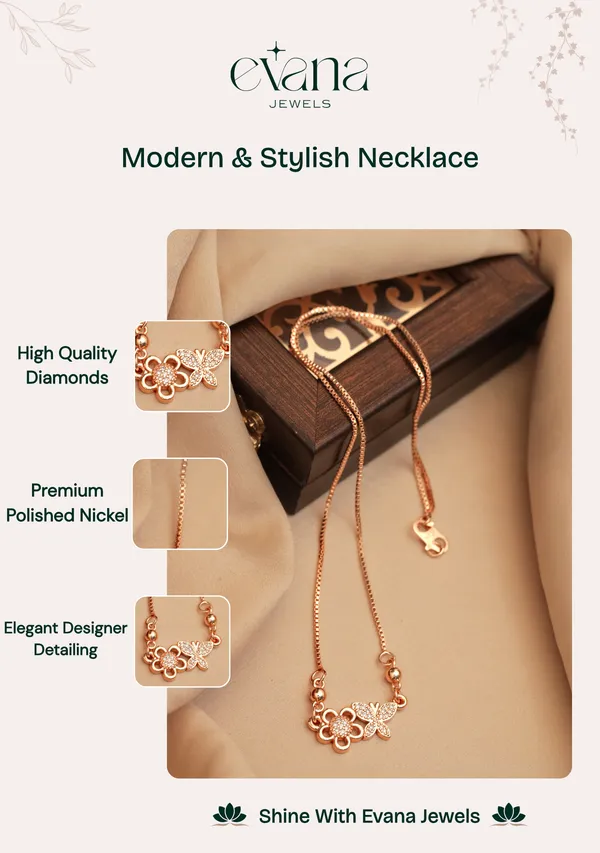 Gold_And_White_Premium_Alloy_Necklace_For_Women