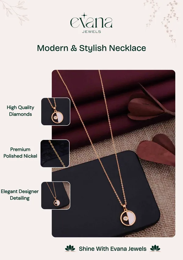 Gold_And_White_Premium_Alloy_Necklace_For_Women