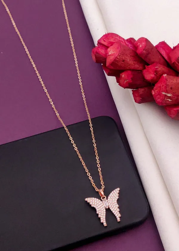Gold_And_White_Premium_Alloy_Necklace_For_Women