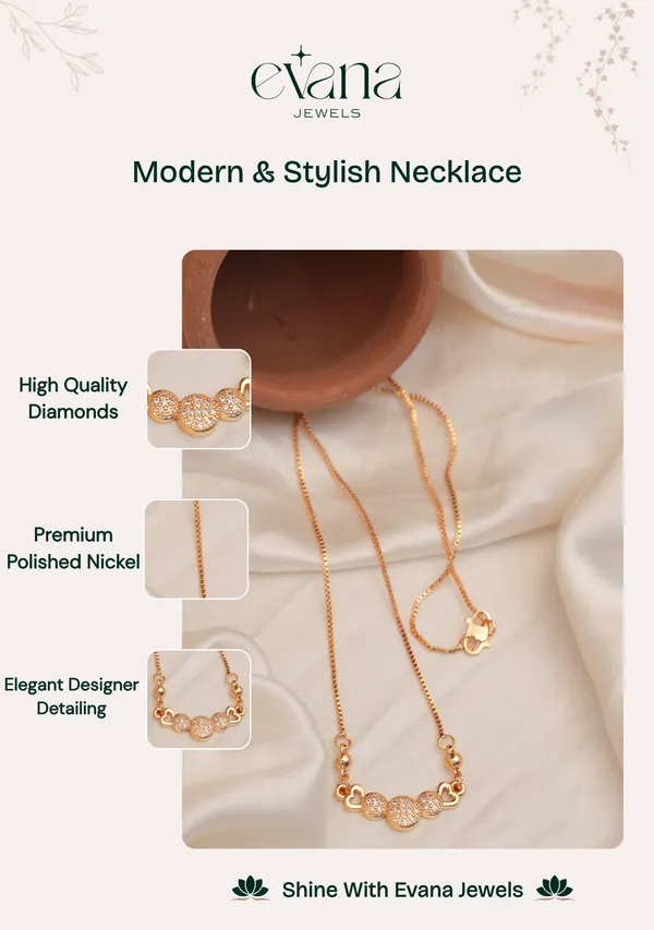 Gold_And_White_Premium_Alloy_Necklace_For_Women