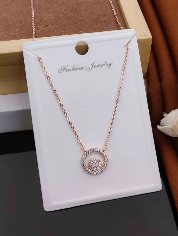 Gold_And_White_Premium_Alloy_Necklace_For_Women