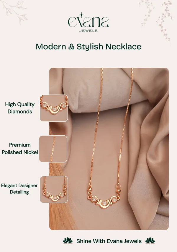 Gold_And_White_Premium_Alloy_Necklace_For_Women