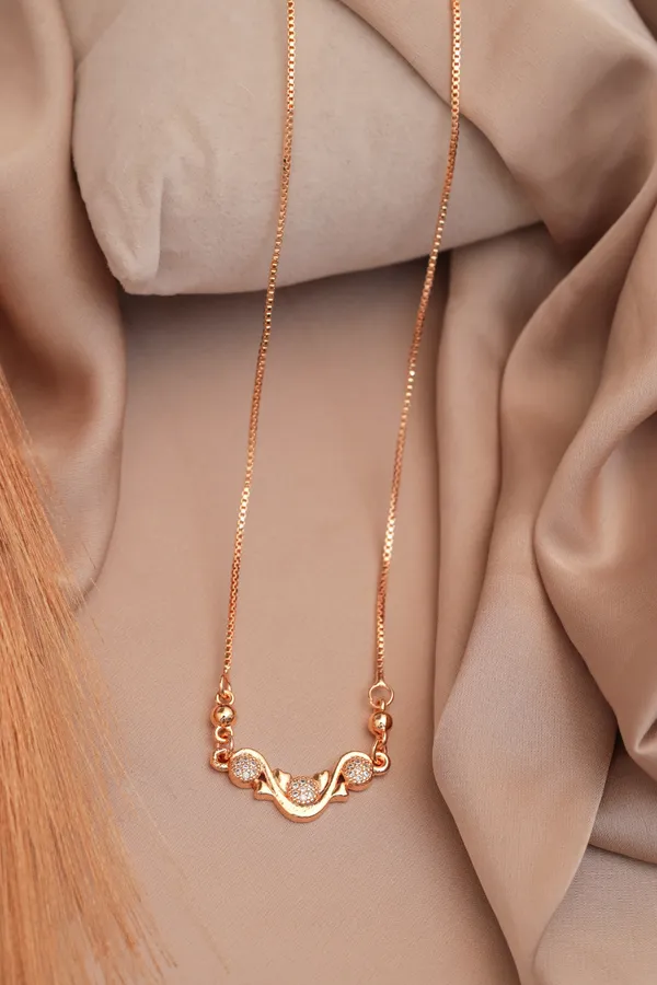 Gold_And_White_Premium_Alloy_Necklace_For_Women