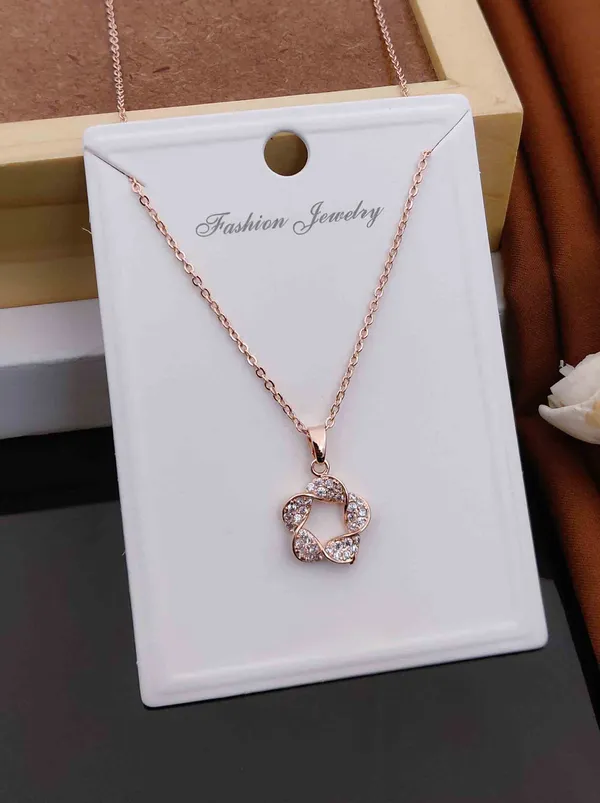 Gold_And_White_Premium_Alloy_Necklace_For_Women
