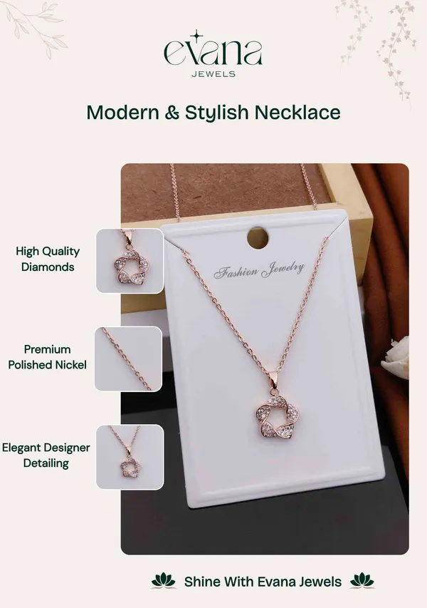 Gold_And_White_Premium_Alloy_Necklace_For_Women