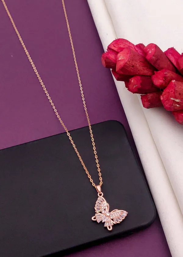 Gold_And_White_Premium_Alloy_Necklace_For_Women