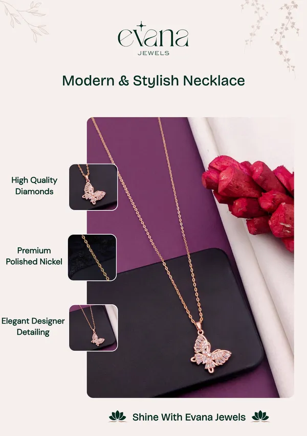Gold_And_White_Premium_Alloy_Necklace_For_Women