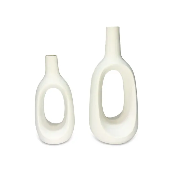 Beige_Hollow_Vase_Ceramic_|_Modern_Matte_Flower_Vases_Showpiece_For_Botanical_Home_&_Office_Decor