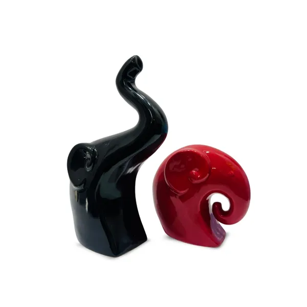 Red_Resin_Elephant_Set_Decorative_Piece_For_Home,_Temple,_Office_Decor