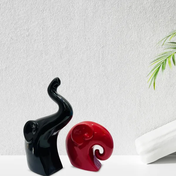 Red_Resin_Elephant_Set_Decorative_Piece_For_Home,_Temple,_Office_Decor